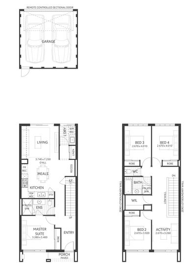 Double Storey Home Designs | Plunkett Homes