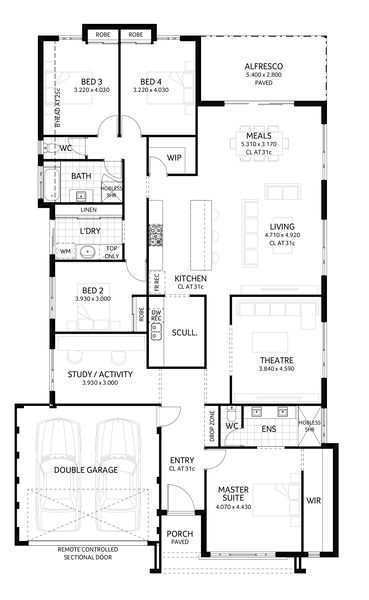 Preston Beach | Contemporary - 4 Bedroom 2 Bathroom Single Storey ...