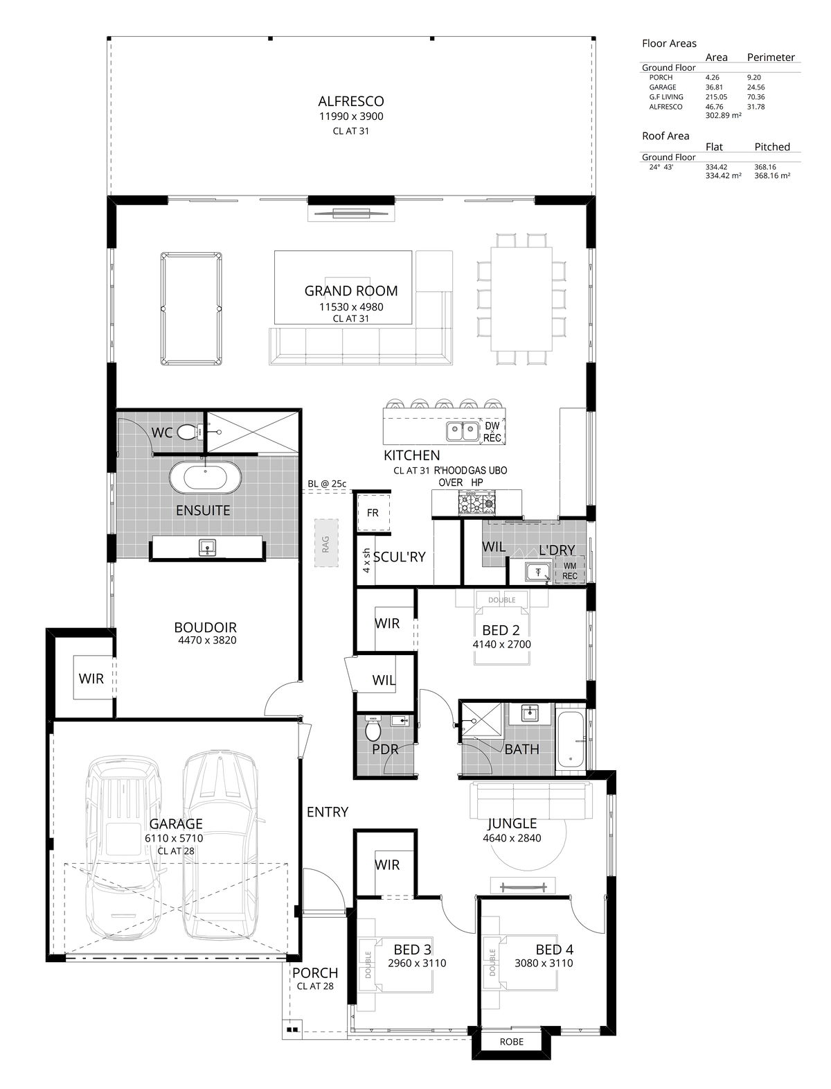 Residential Attitudes -  - Floorplan - Floorplan