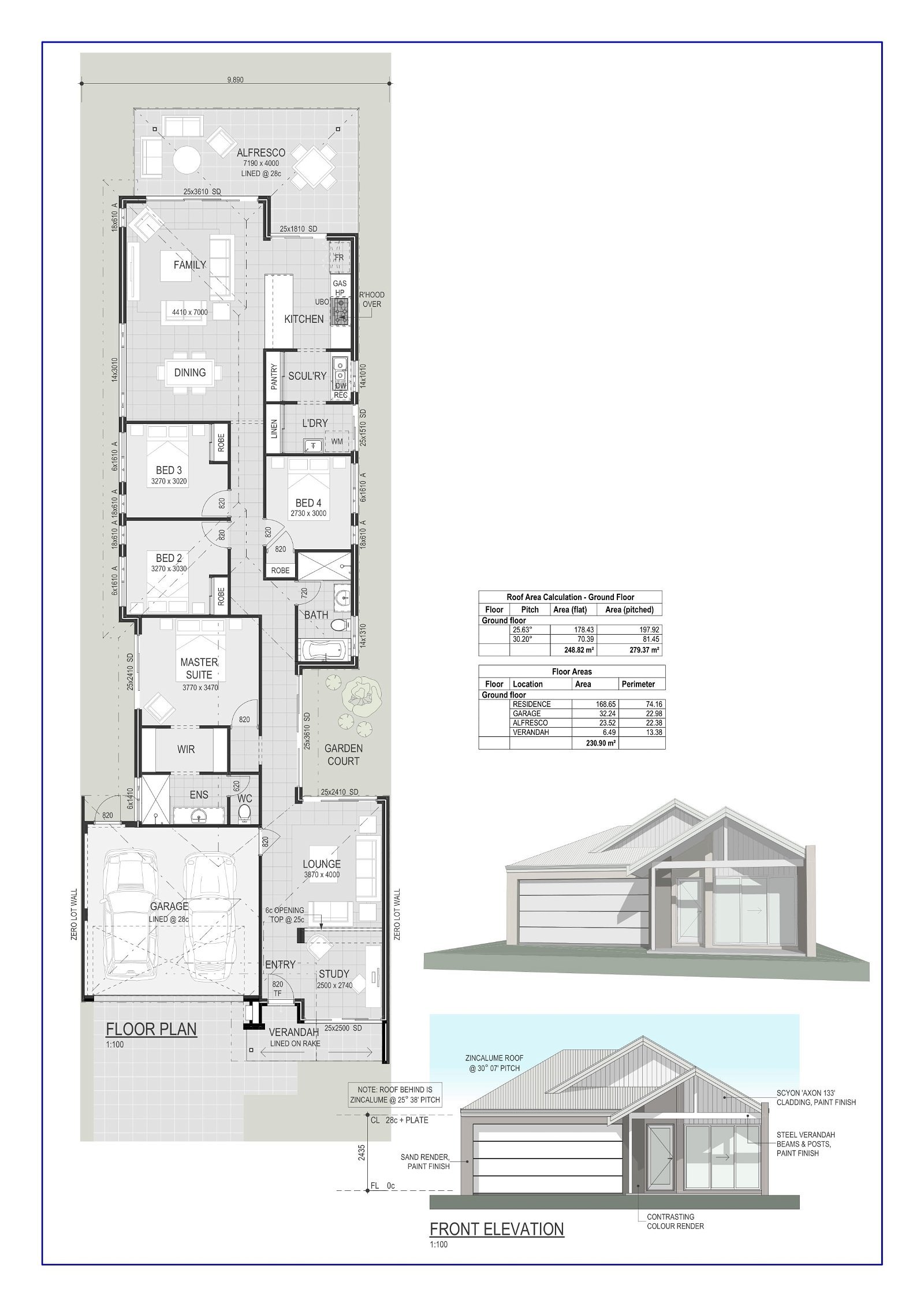 Residential Building Wa -  - Floorplan - The Dunedin 1 Copy