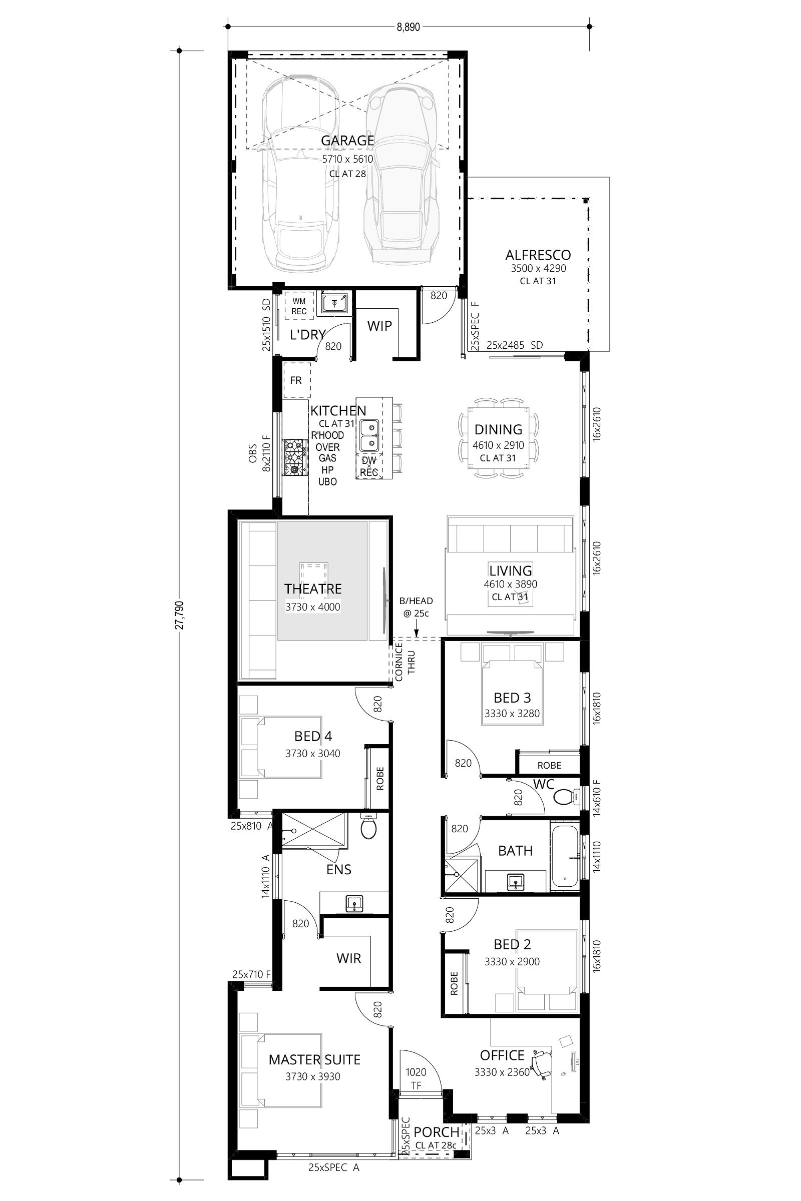 Residential Attitudes - El Camino - Floorplan - El Camino Floorplan Website