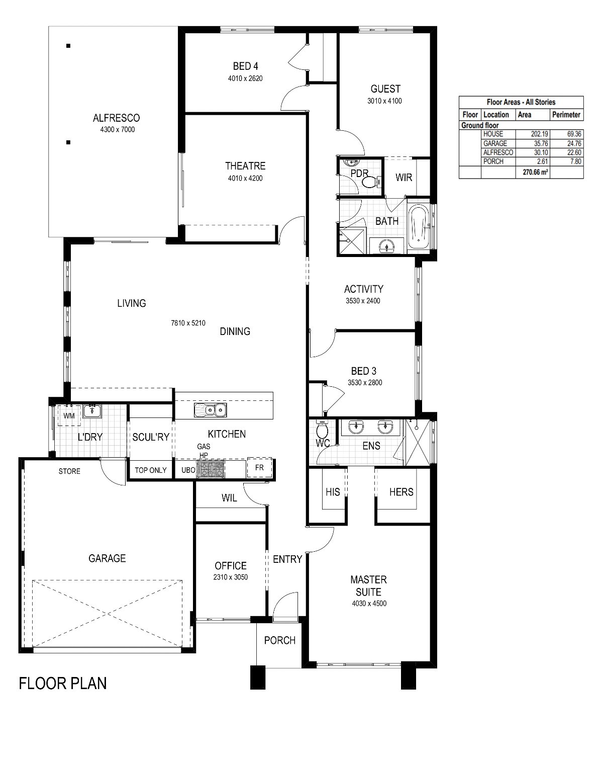 Residential Attitudes -  - Floorplan - 5137 Lyons Floorplan