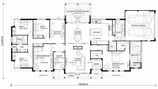 Rural Building Company - The Julimar Retreat | Original - Floorplan - 6471P Julimar Retreat Original Brochure Artwork