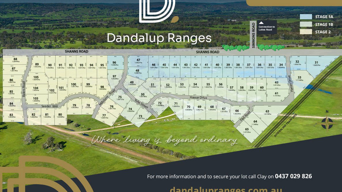 Rural Building Company -  - Gallery - Dandalup Ranges Estate Plan