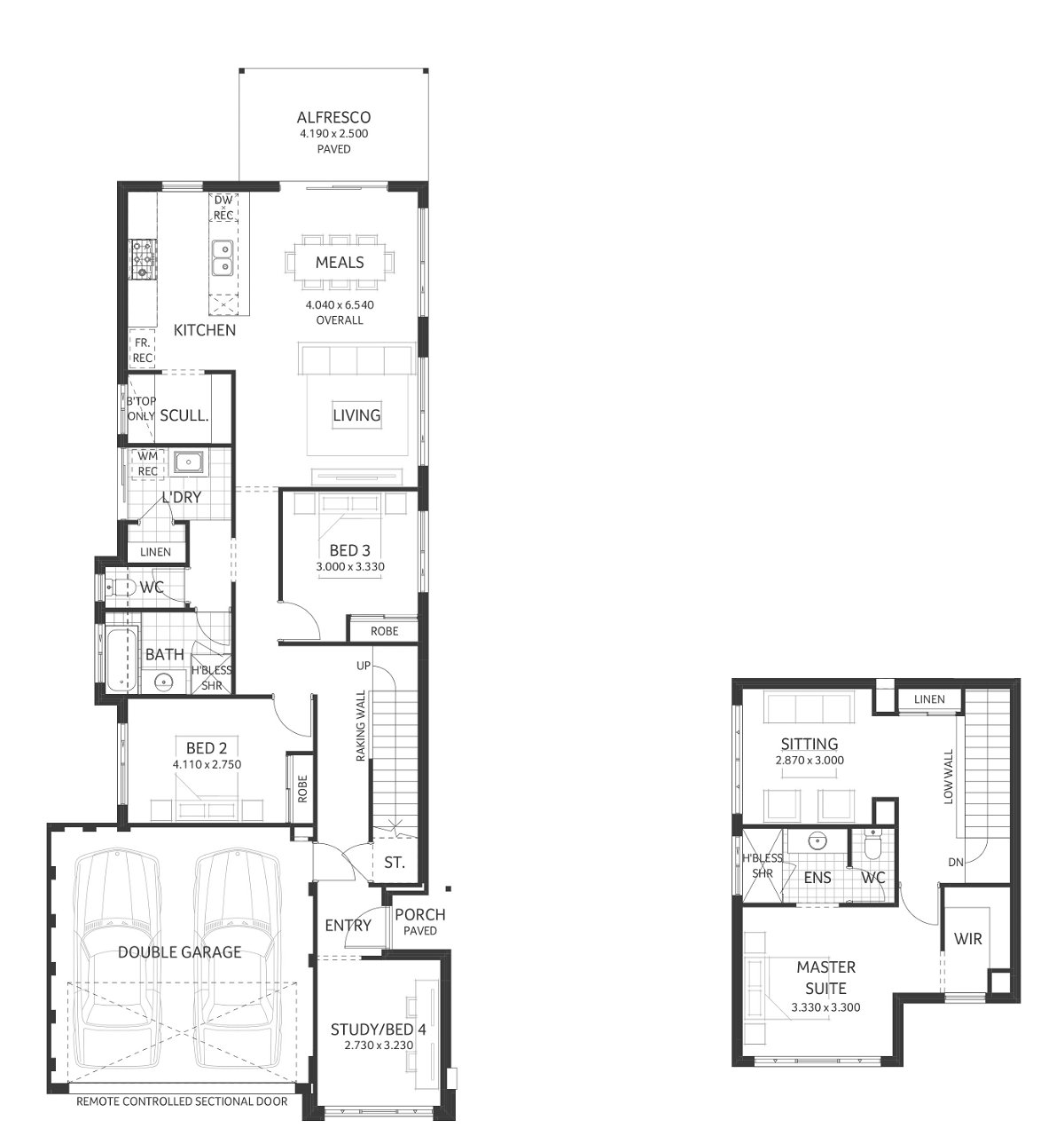 Plunkett Homes - Menora | Lifestyle - Floorplan - Menora Lifestyle Contemporary Marketing Plan