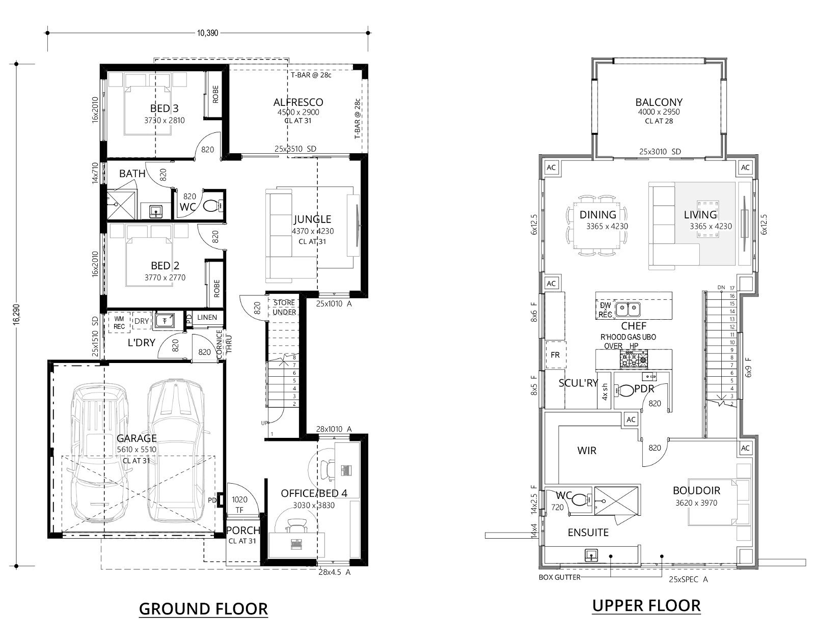 Residential Attitudes - Coastal Zenith - Floorplan - Coastal Zeith Floorplan Website