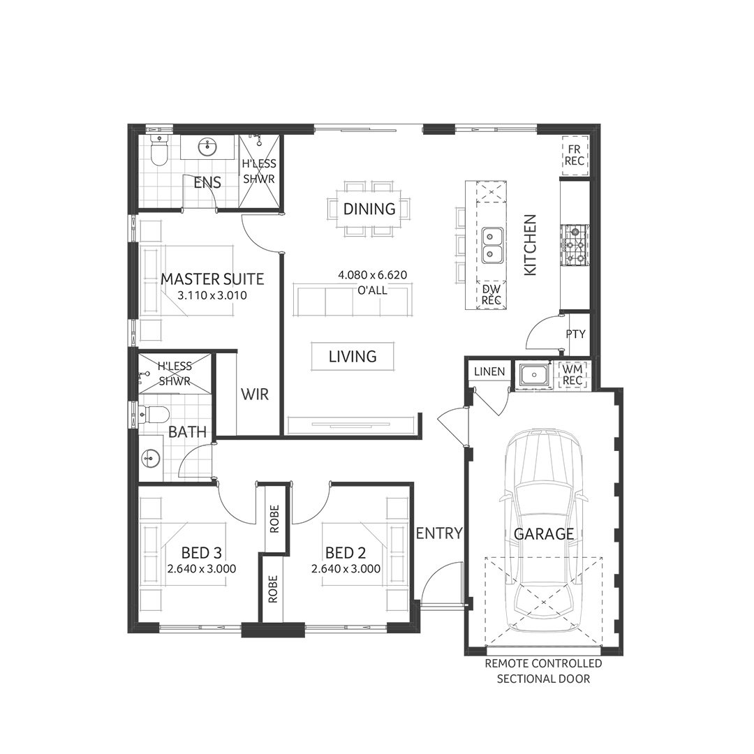 Plunkett Homes - Sinagra | Lifestyle - Floorplan - Sinagra Lifestyle Contemporary Marketing Plan
