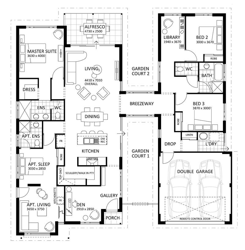 Rural Building Company - The Daintree Retreat (Heritage) - Floorplan - 6486P Daintree Retreat Heritage Brochure Artwork