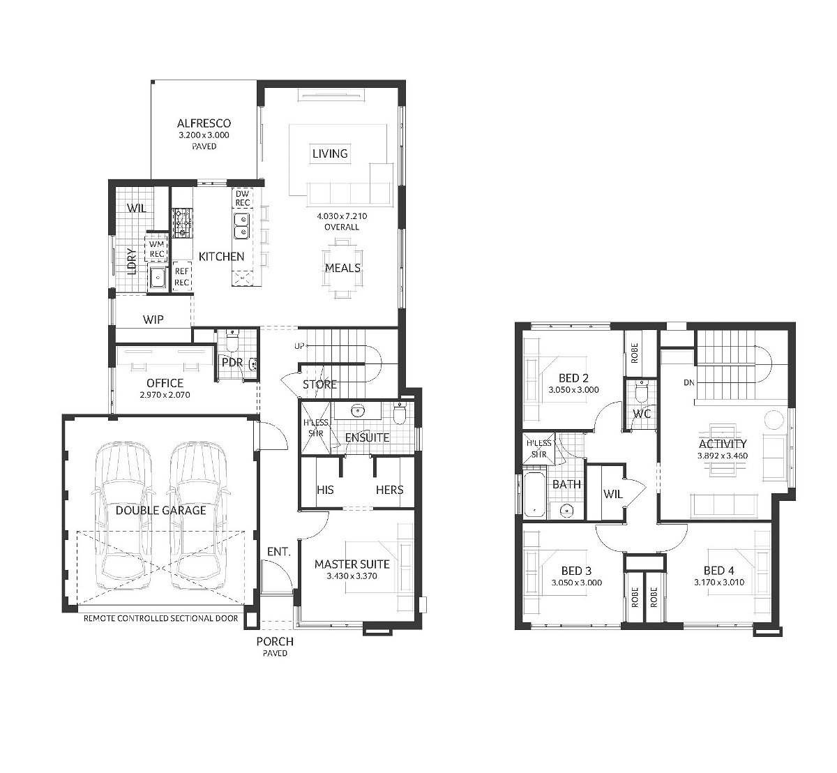 Plunkett Homes - Waterford | Lifestyle - Floorplan - Waterford Lifestyle Contemporary Web Plan 1