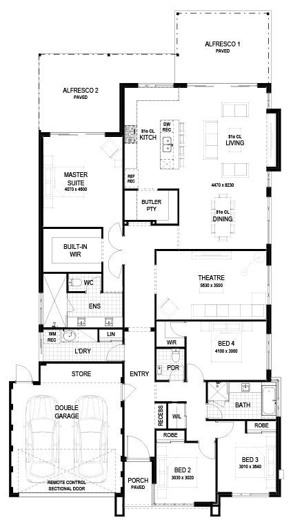 Plunkett Homes - Soho | Hamptons - Floorplan - Soho Luxe Hamptons Marketing