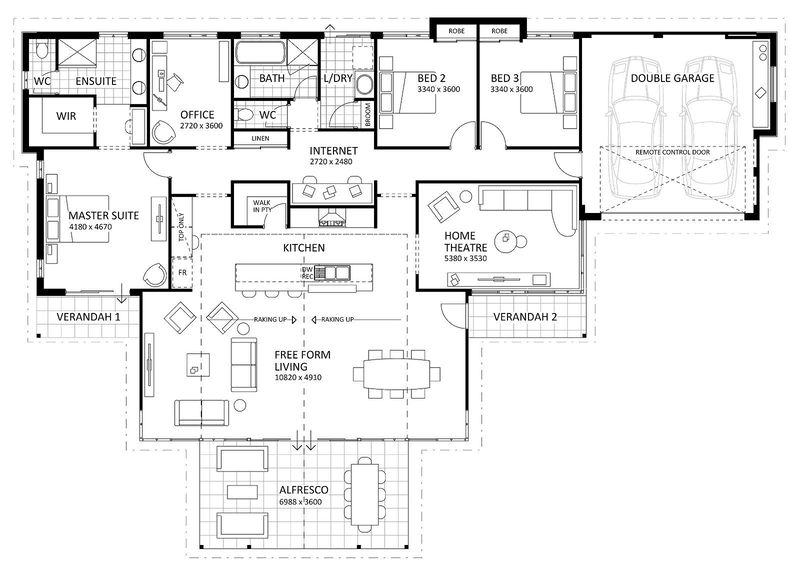 Rural Building Company - The Coastal View (Classic) - Floorplan - 4706P Coastalview Classic Brochure Artwork