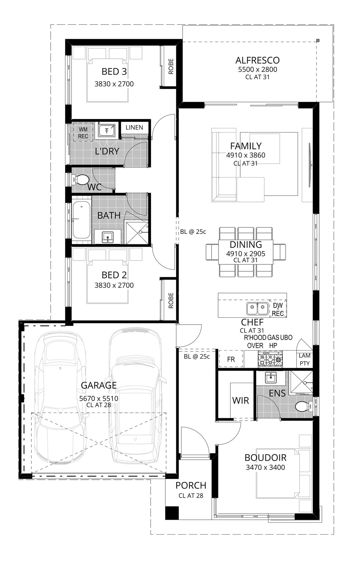 Residential Attitudes - Lot 426 Petrin Road, Landsdale, Wa 6065 - Floorplan - Floorplan