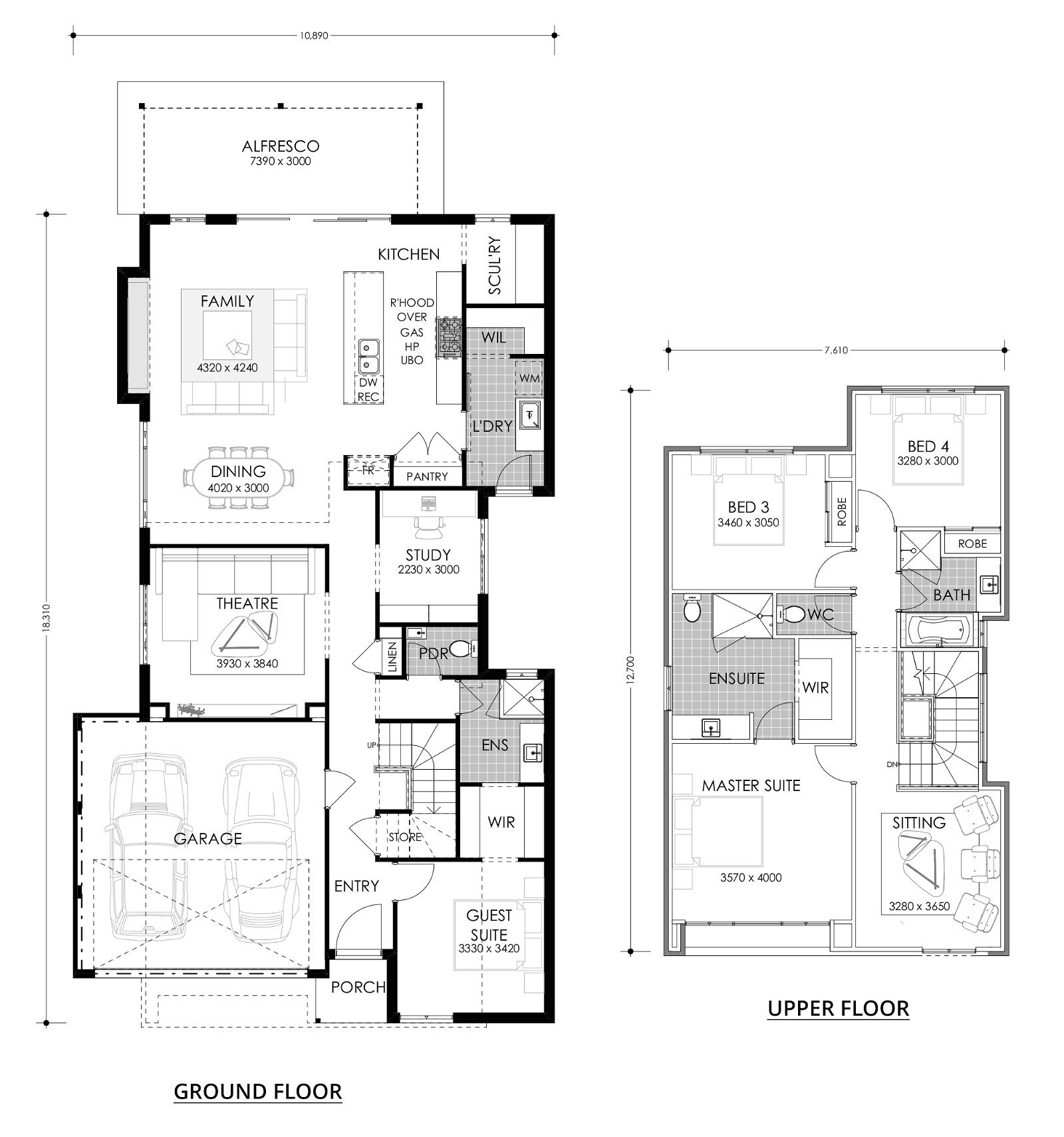 Residential Attitudes - Maverick Mansion - Floorplan - Maverick Mansion Floorplan Website