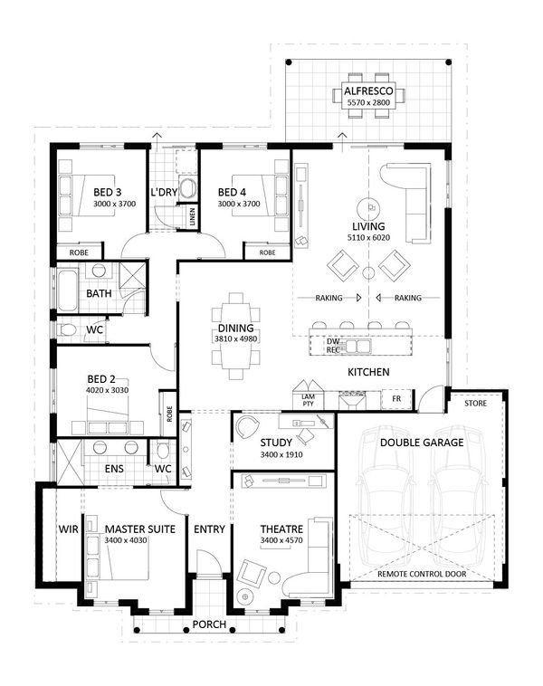 Rural Building Company - The Brookside - Floorplan - 202511 The Brookside 4297P Floorplan