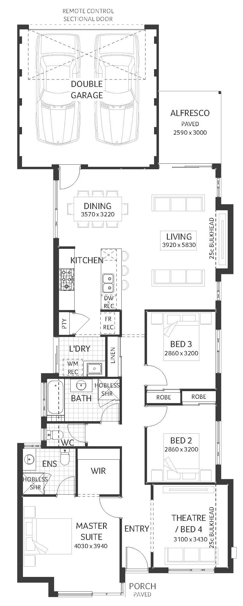 Plunkett Homes - Longreach | Lifestyle - Floorplan - Longreach Lifestyle Marketing Plan A3Jpg