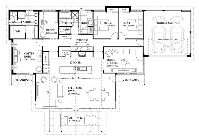 Rural Building Company - The Coastal View (Classic) - Floorplan - 4706P Coastalview Classic Brochure Artwork