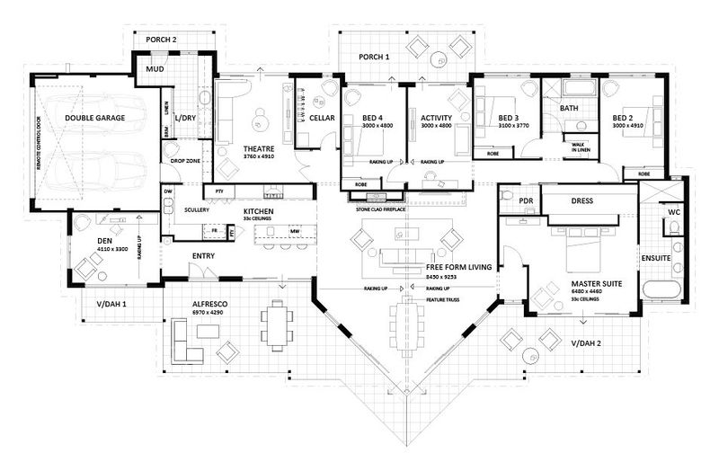 Rural Building Company - The Darlington | Classic - Floorplan - 6503P The Darlingtont Classic Brochure Artwork