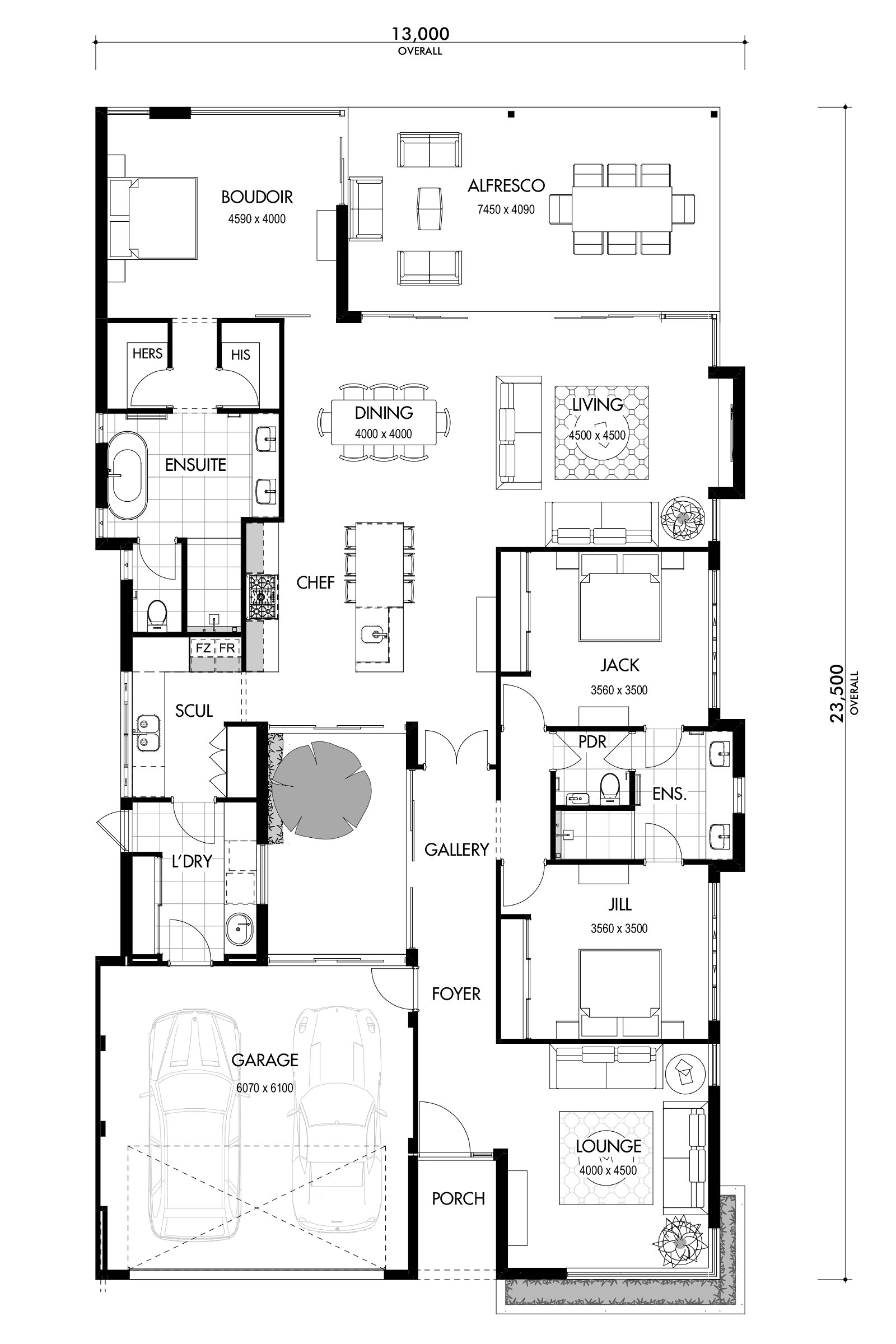 Residential Attitudes - Santa Monica - Floorplan - Santa Monica Floorplan Website