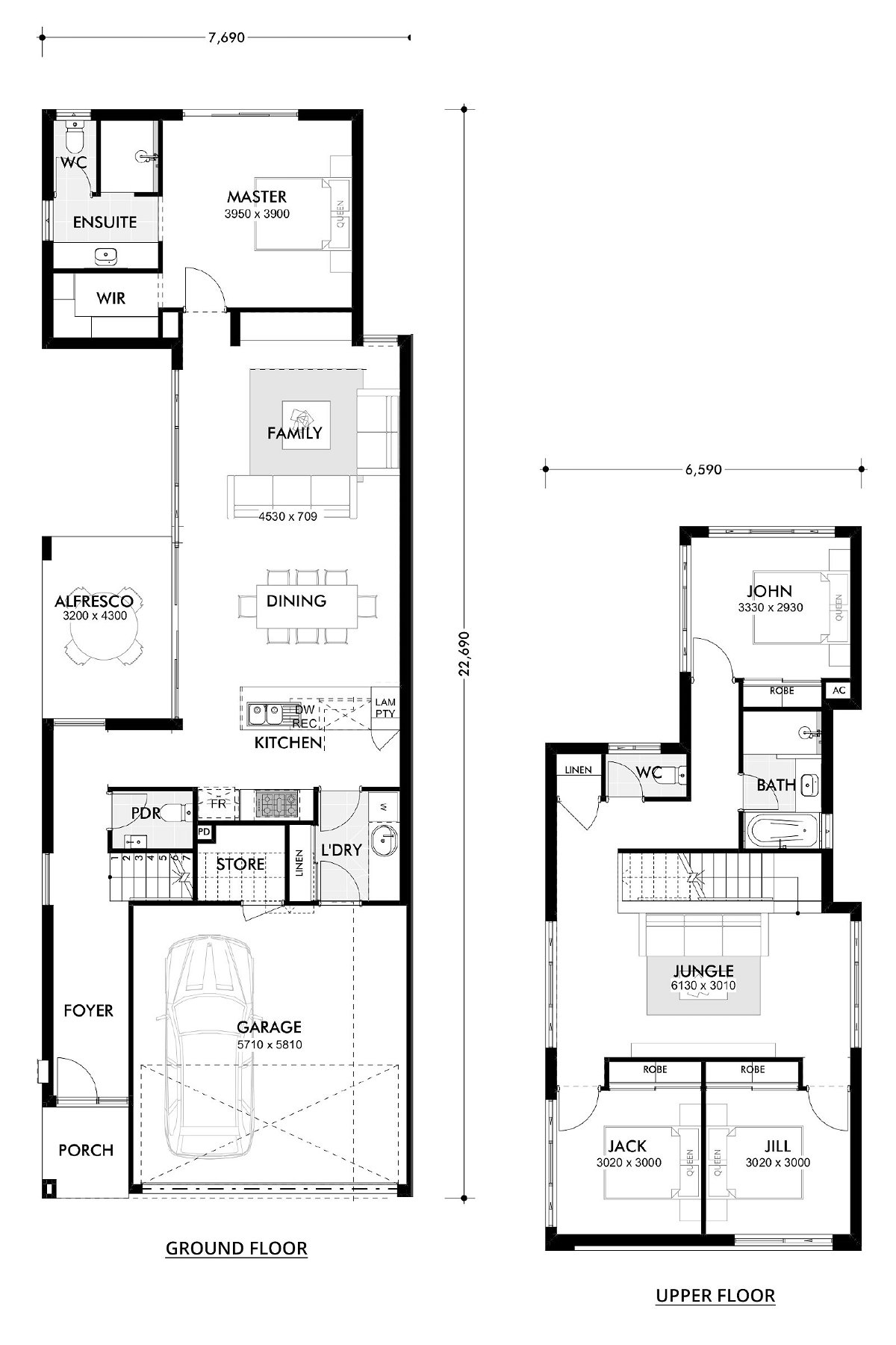 Residential Attitudes - Blondie - Floorplan - Blondie Floorplan Website