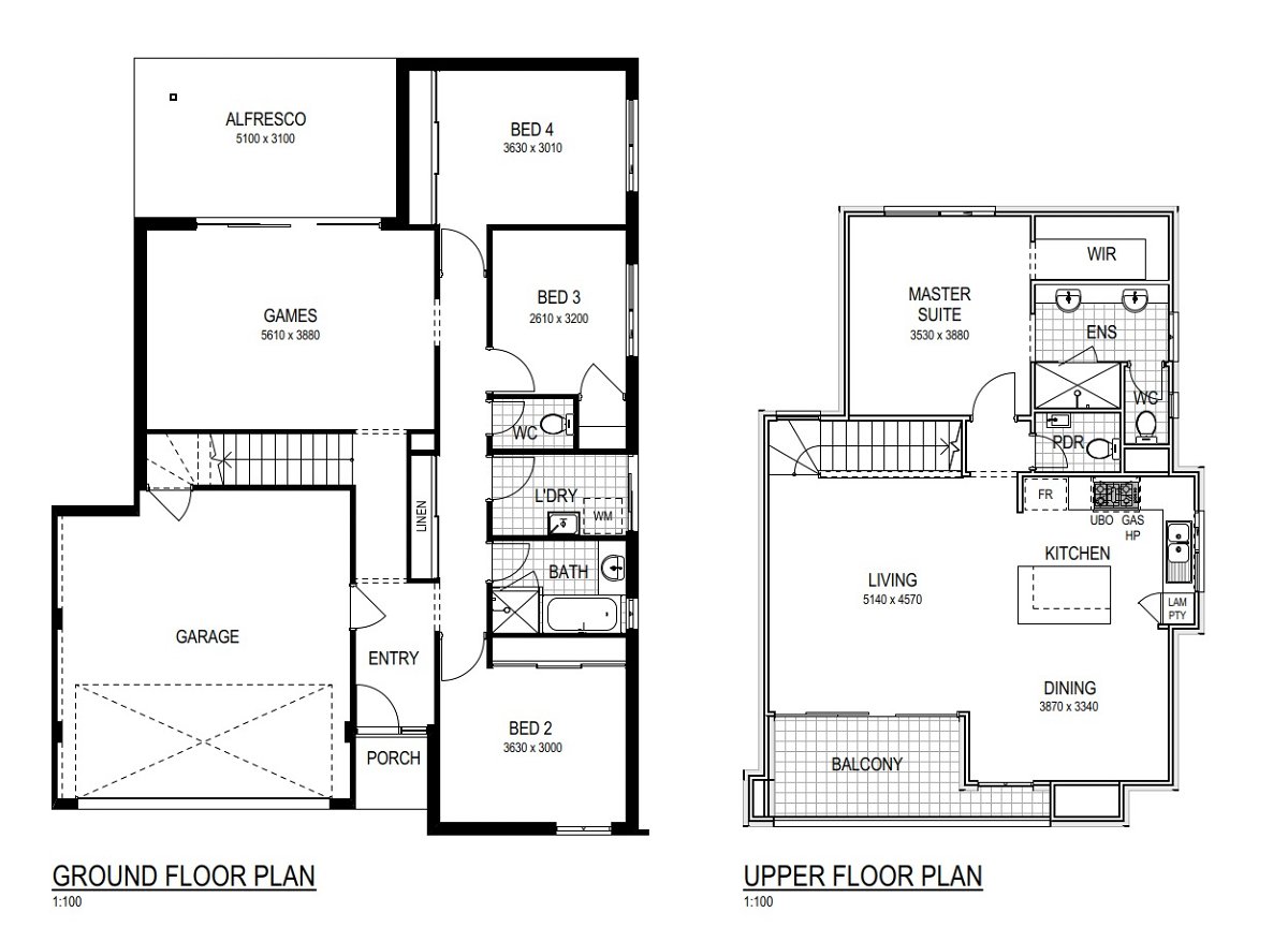 Residential Attitudes -  - Floorplan - Floorplan 1