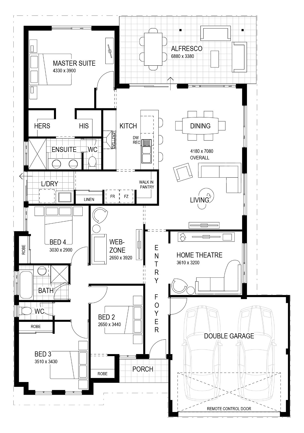 Wa Country Builders - The Alice | Traditional - Floorplan - 5077P The Alice 15M Traditional Brochure Artwork