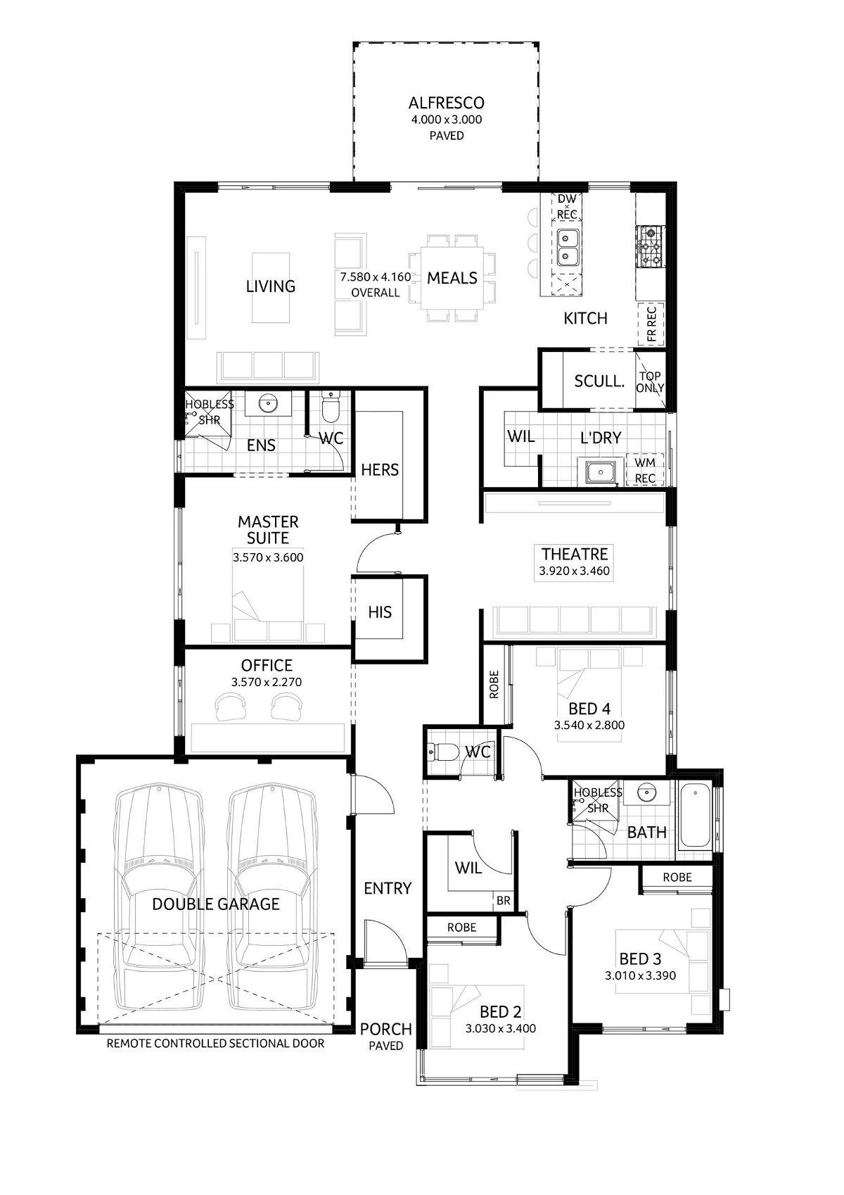 Plunkett Homes -  - Floorplan - Atomic Lifestyle Contemporary Marketing Plan Croppedjpg