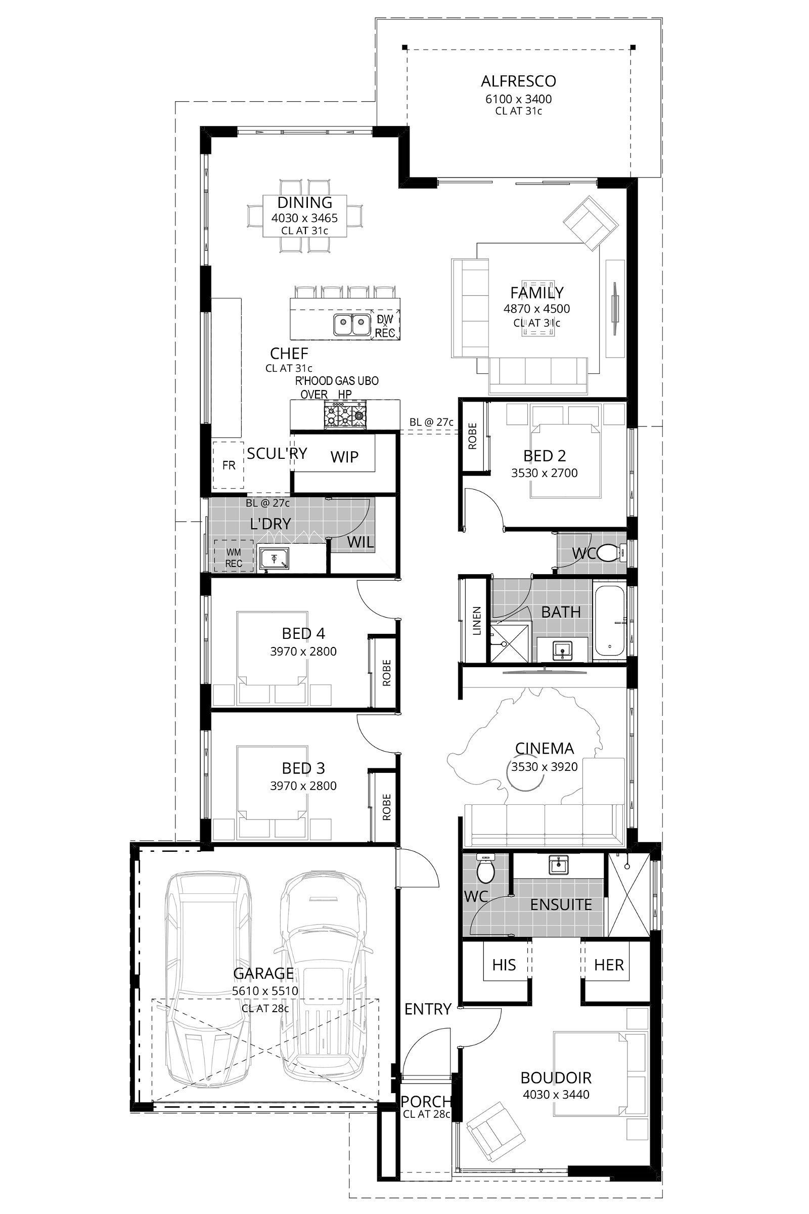 Residential Attitudes - Renegade Retreat - Floorplan - Renegade Retreat Floorplan Website