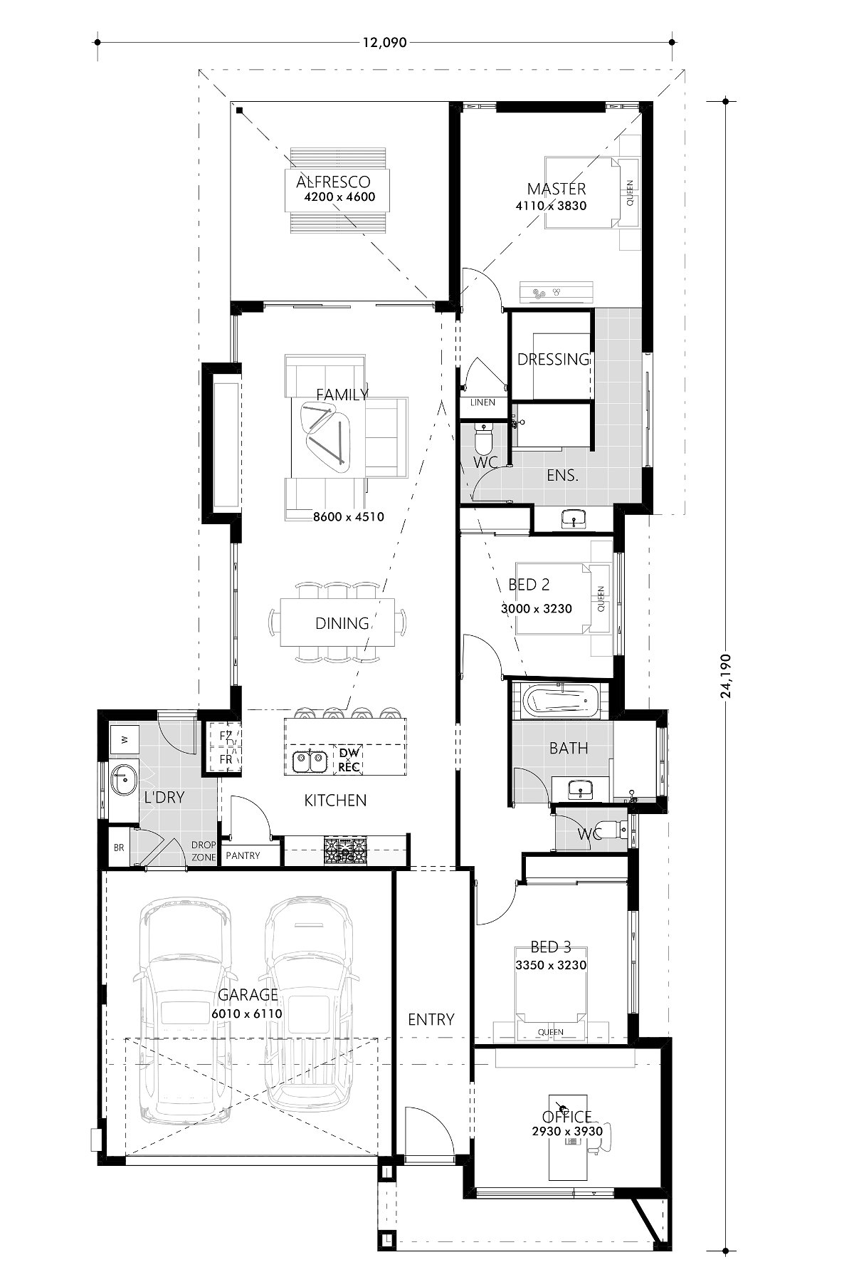 Residential Attitudes - Atomic Ranch - Floorplan - Atomic Ranch Floorplan Website