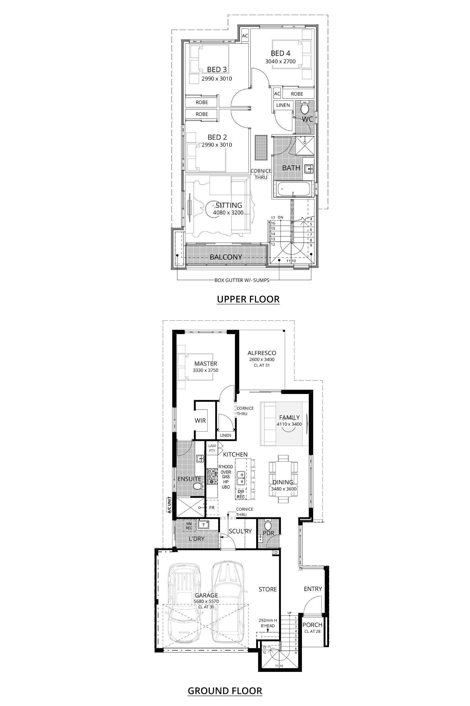 Residential Attitudes - Art House Executive - Floorplan - Art House Executive Website Floorplan