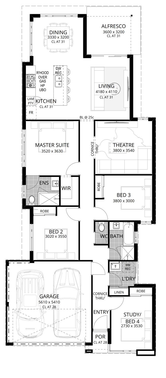 Residential Attitudes - Lot 10 Lancefield Crescent, Maddington, Wa 6109 - Floorplan - Floorplan 2
