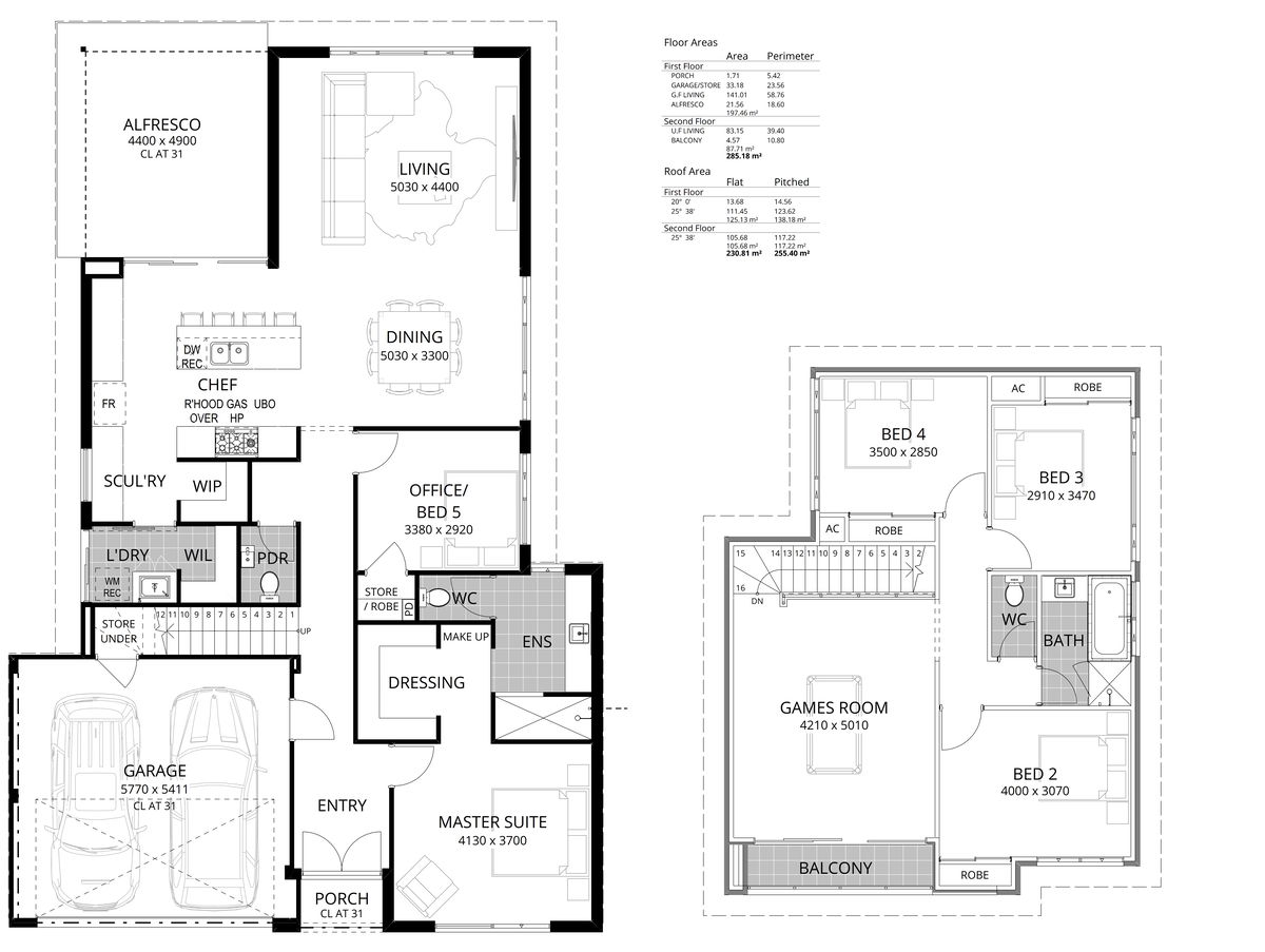 Residential Attitudes -  - Floorplan - Seventh Heaven Floorplan