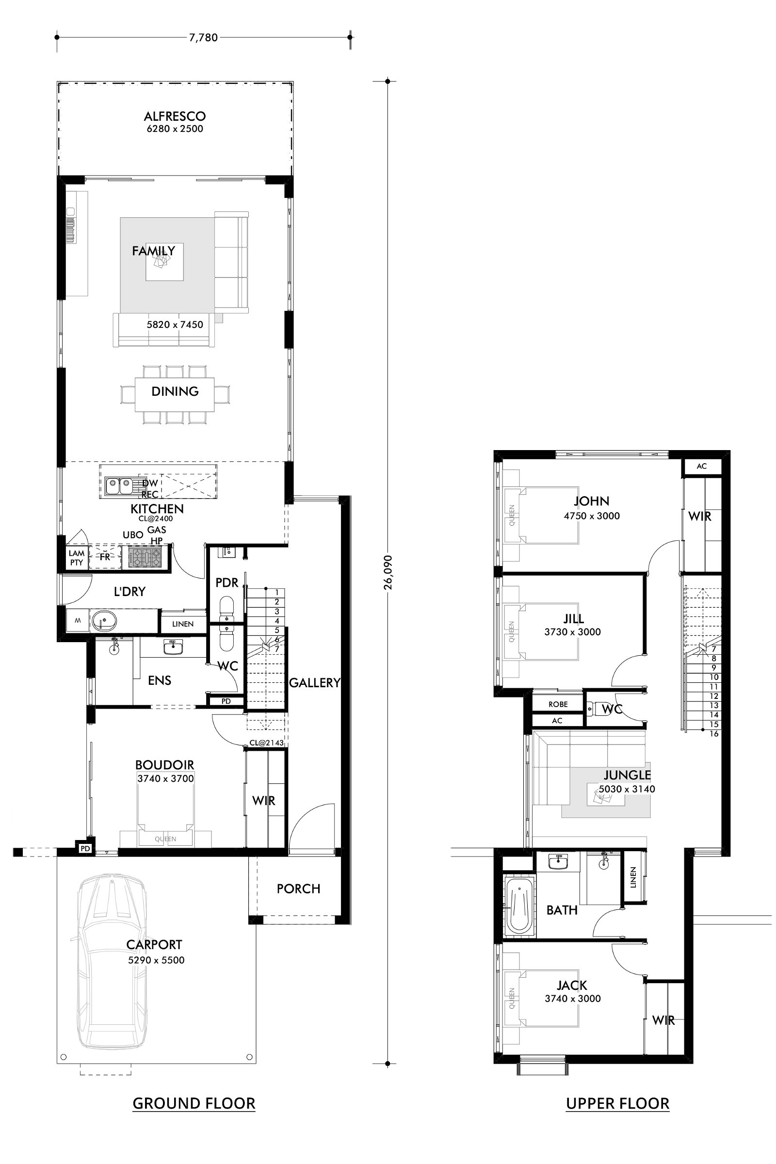 Residential Attitudes - Topdeck - Floorplan - Topdeck Floorplan Website