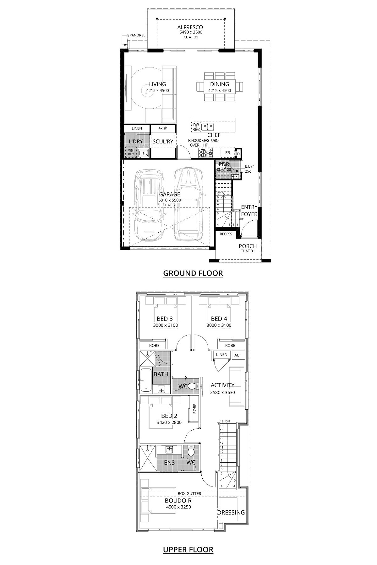 Residential Attitudes - Coconut Crush - Floorplan - Coconut Crush Website Floorplans