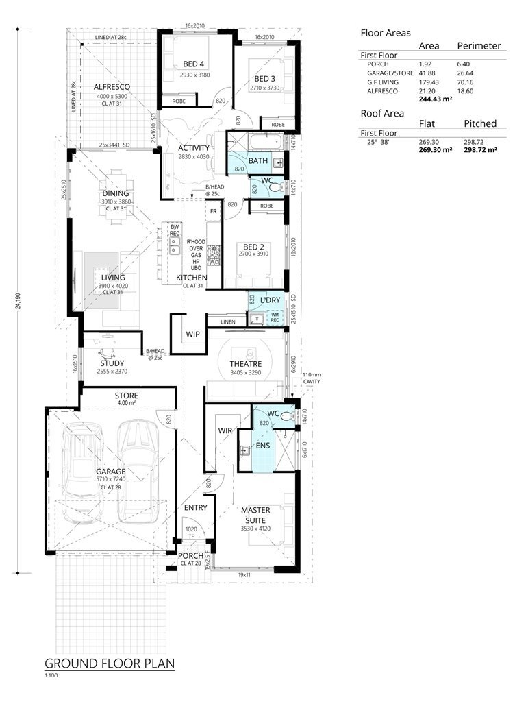 Residential Attitudes -  - Floorplan - The Manor Of Fact 1 Floorplam