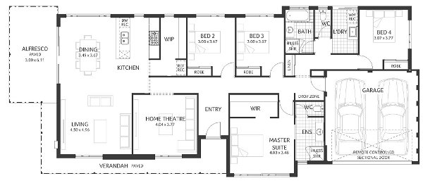Plunkett Homes - Colorado | Lifestyle - Floorplan - Colorado Lifestyle Marketing Planjpg