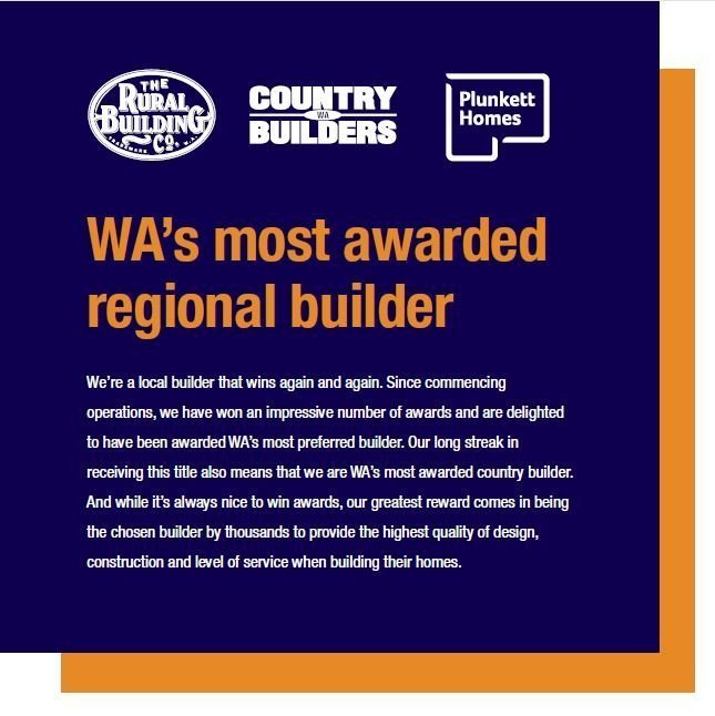 Wa Country Builders -  - Gallery - Awarded Builder