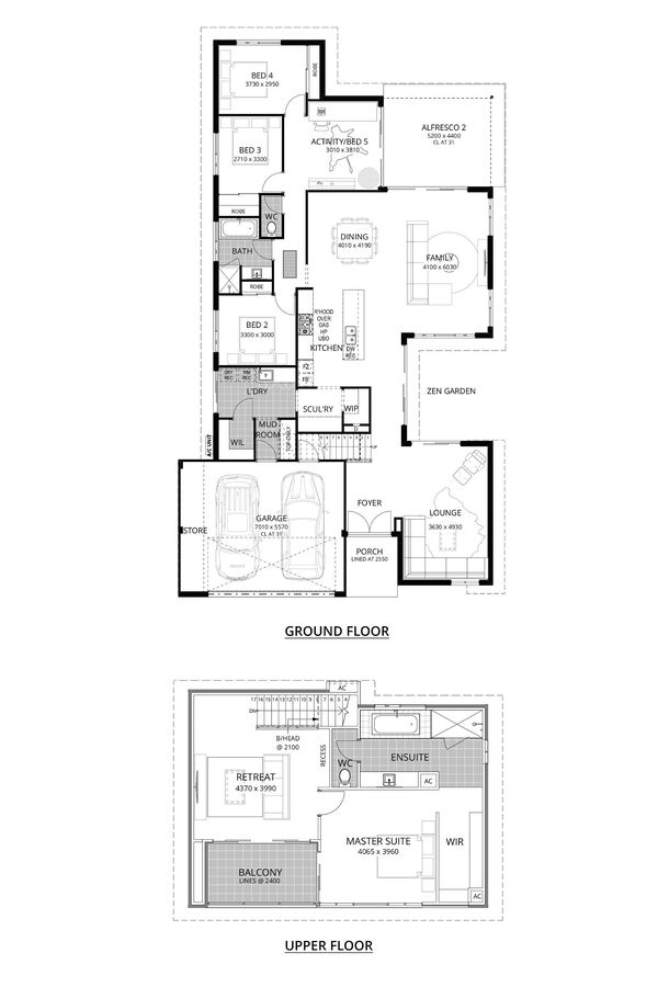 Residential Attitudes - Dream Generator | 4 Bed - Floorplan - Dream Generator Website Floorplan