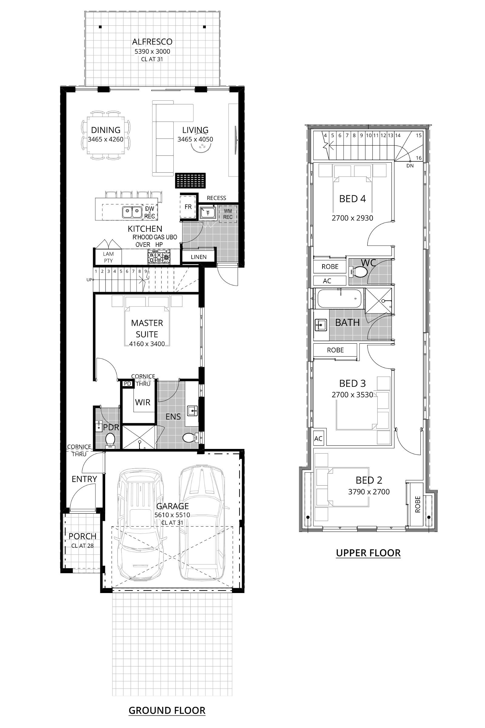 Residential Attitudes - The Run Around Sue - Floorplan - Runaround Sue Floorplan Website