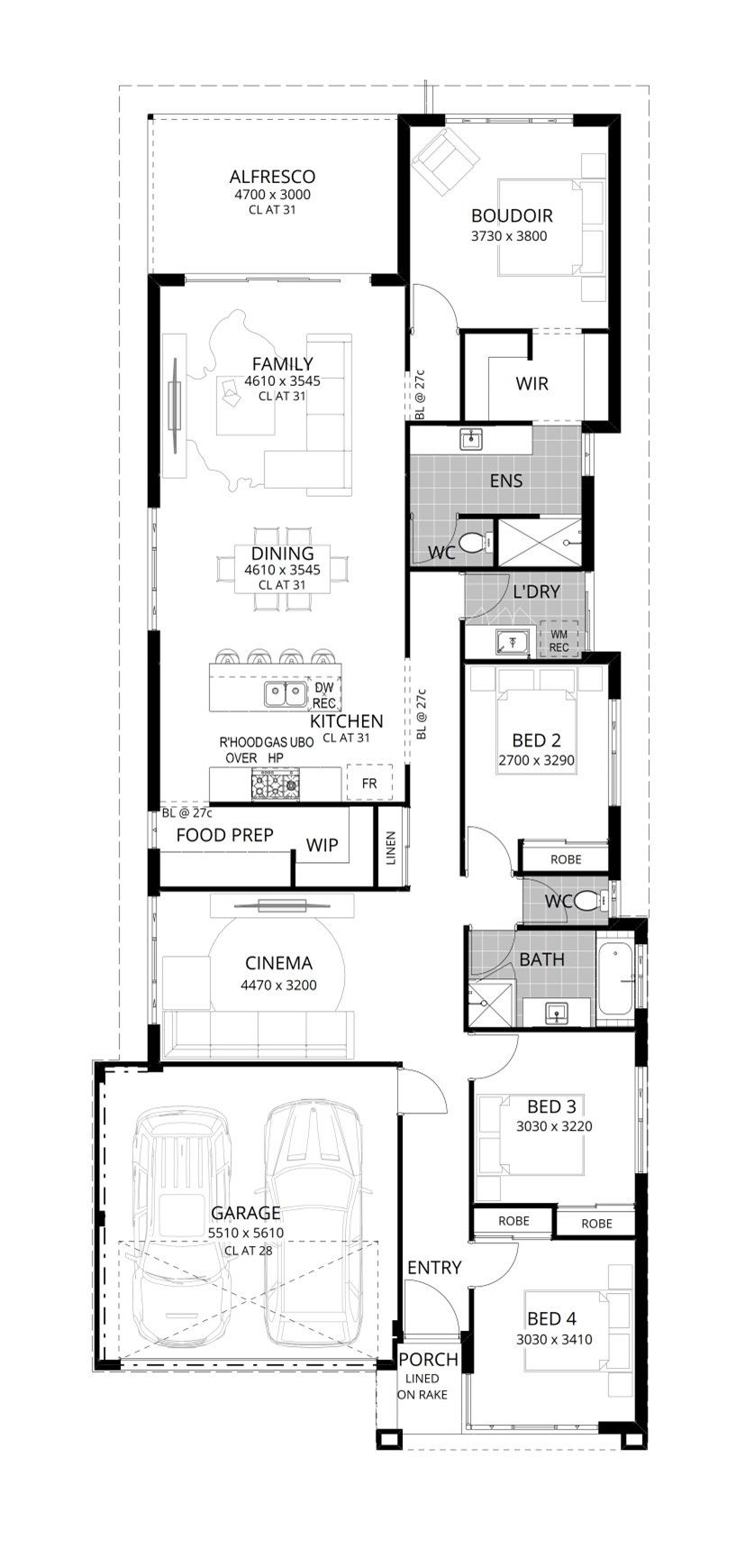 Residential Attitudes -  - Floorplan - Floorplan 2