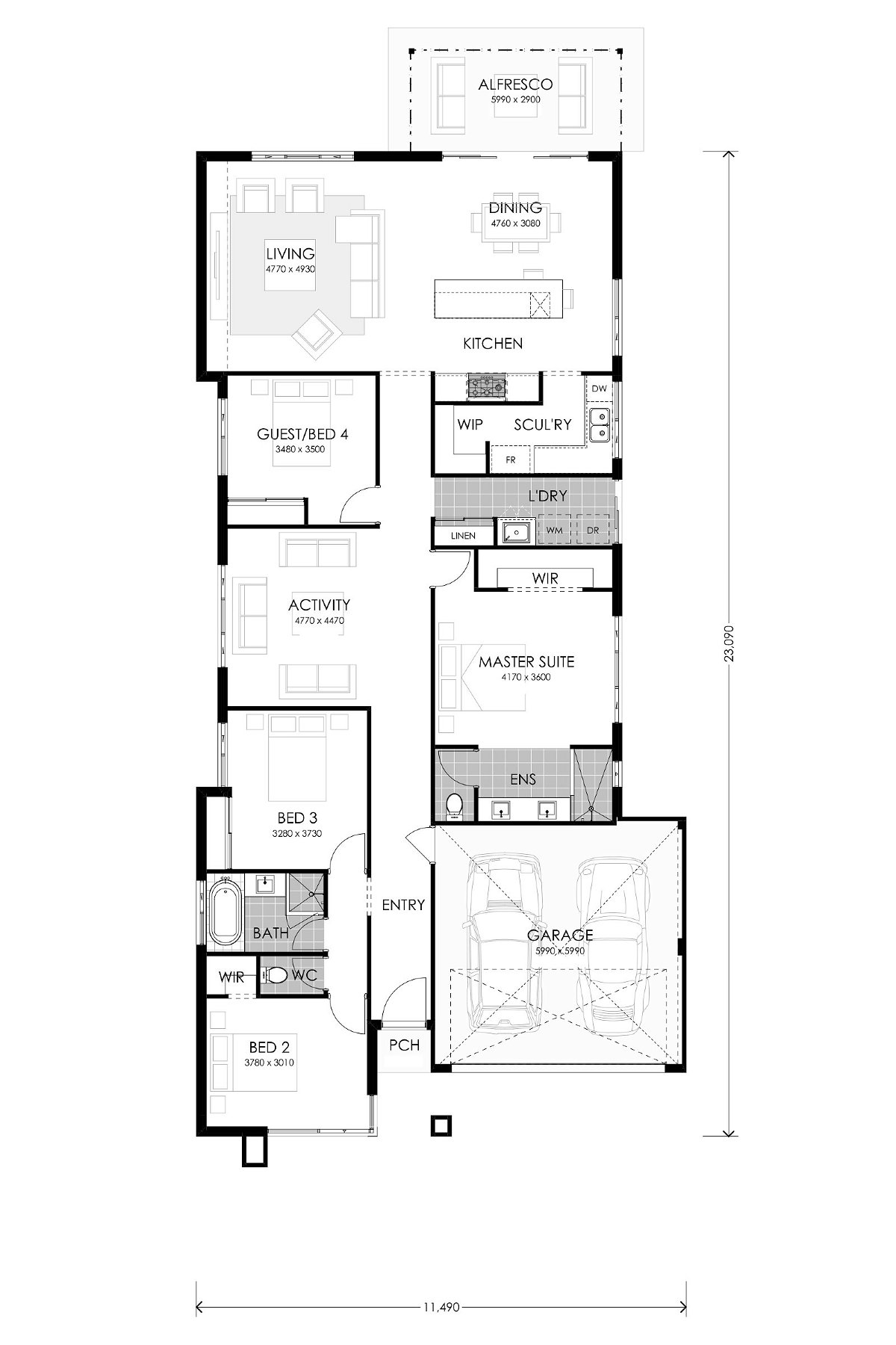 Residential Attitudes - Deja View - Floorplan - Deja View Floorplan Website
