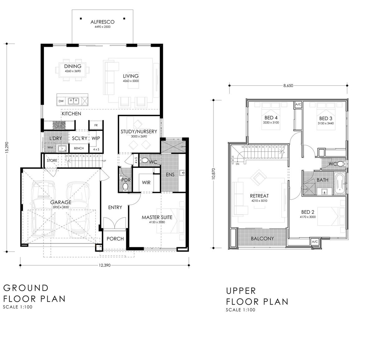 Residential Attitudes -  - Floorplan - Tech Modern Floorplan