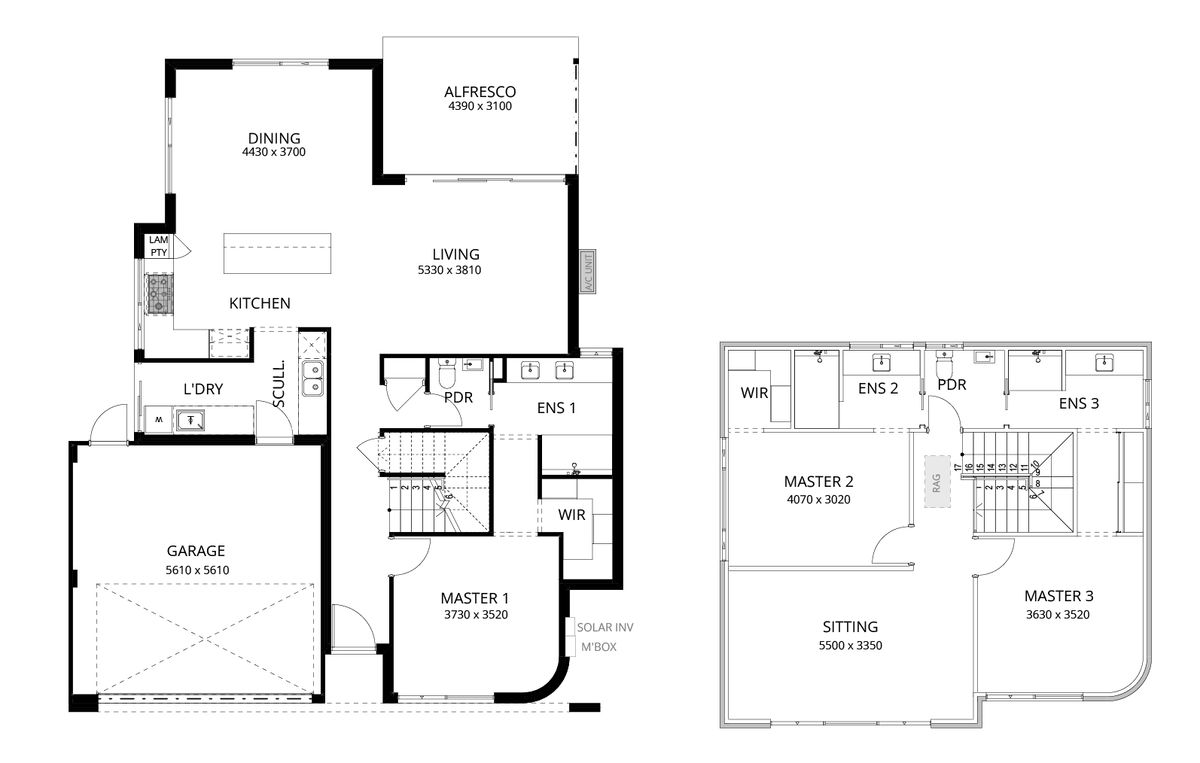 Residential Attitudes - Trilogy - Floorplan - Trilogy Floorplan Clean