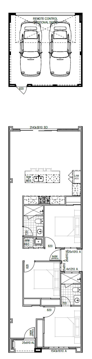 Plunkett Homes -  - Floorplan - 6M Single Storey