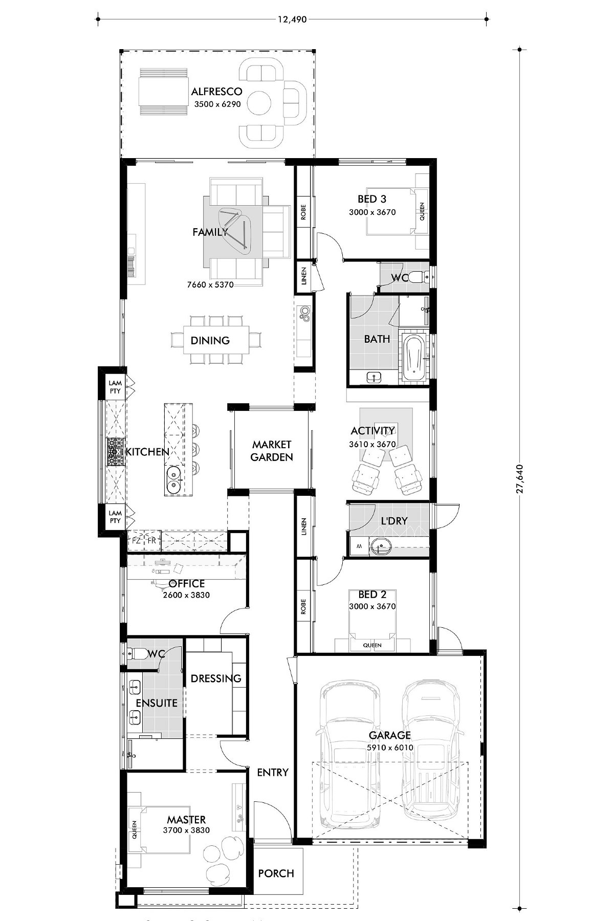 Residential Attitudes - Daydream Nation - Floorplan - Daydream Nation Floorplan Website