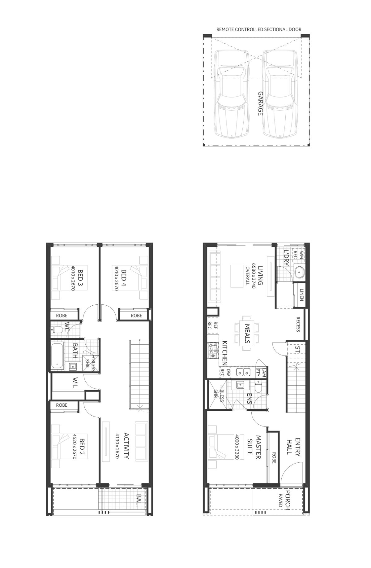 Plunkett Homes - Melrose | Contemporary - Floorplan - Melrose Luxe Contemporary Website Floorplan 2