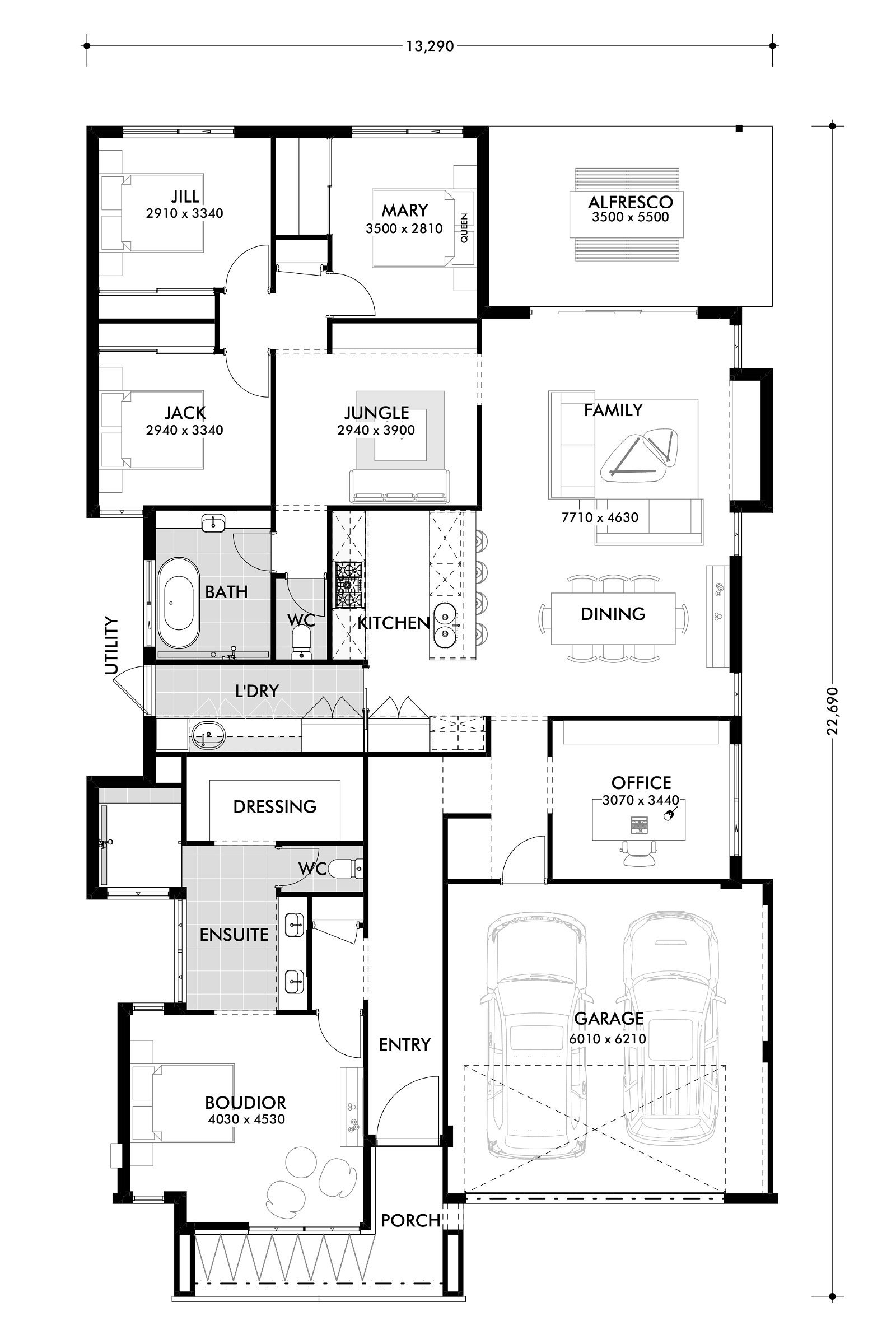 Residential Attitudes - The Yardstick - Floorplan - Yardstick Floorplan Website