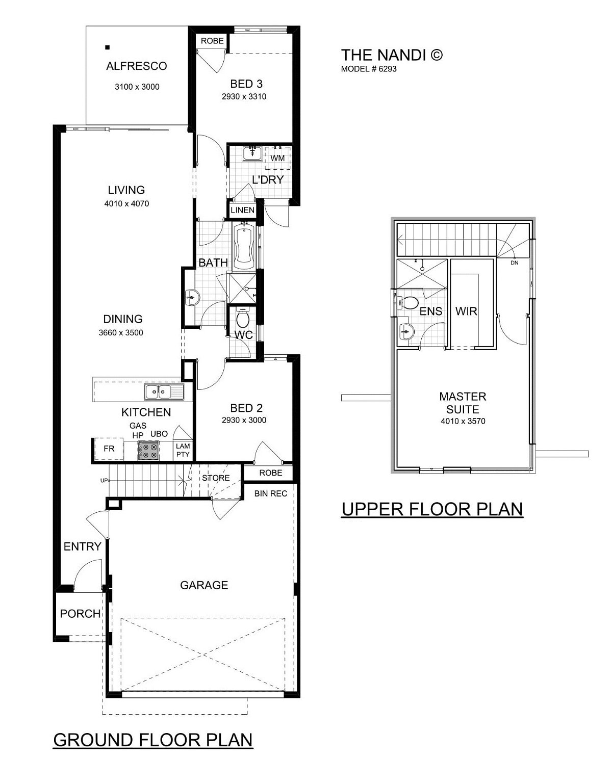 Residential Attitudes -  - Floorplan - 6293 Nandi 1