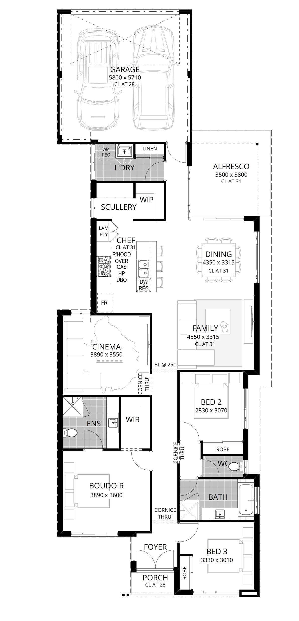 Residential Attitudes -  - Floorplan - Show Pony Floorplan