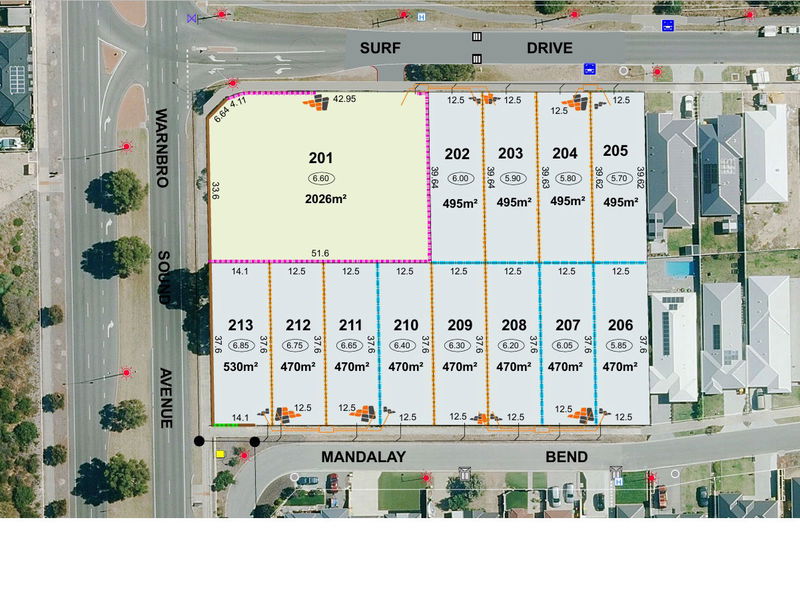 Residential Attitudes -  - Gallery - Secret Harbour Site Plan