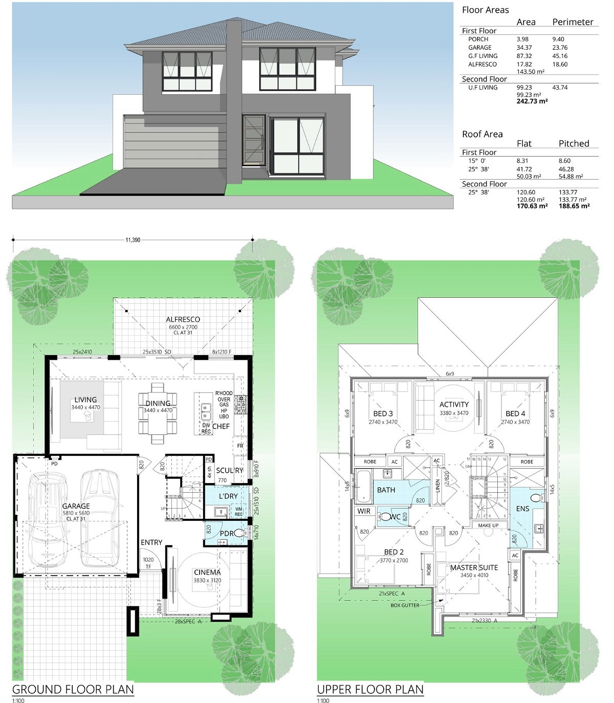 Residential Attitudes -  - Floorplan - Maximus Prime Floorplan